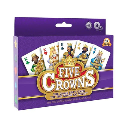Five Crowns Rummy Style Card Game for Kids and Adults