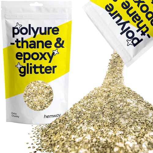Resin Glitter Champagne Gold 100g Extra Chunky (3.5274 Ounce)