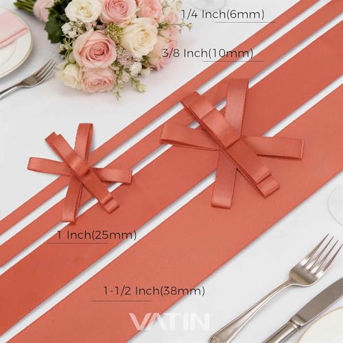 Copper Satin Ribbon 3 (150 Foot)