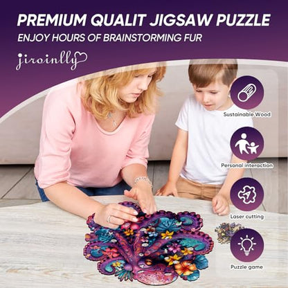 Wooden Puzzles for Adults (200 Count)