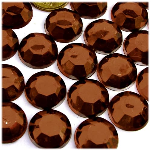 72pc Rhinestones Round 20mm (72 Count)