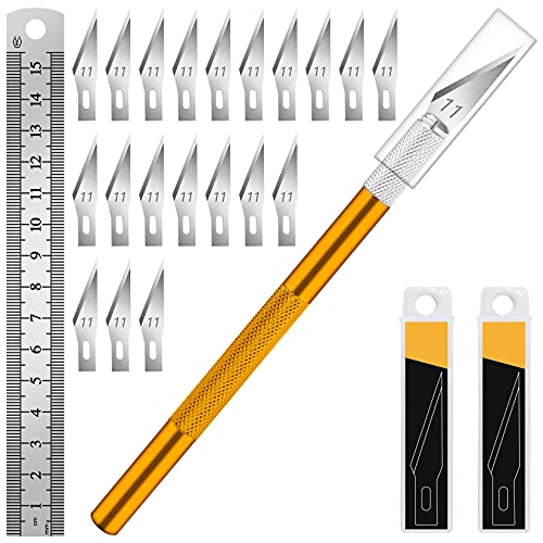 Hobby Knife Kit with 20#11 Blades (11 Count)