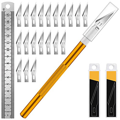 Hobby Knife Kit with 20#11 Blades (11 Count)