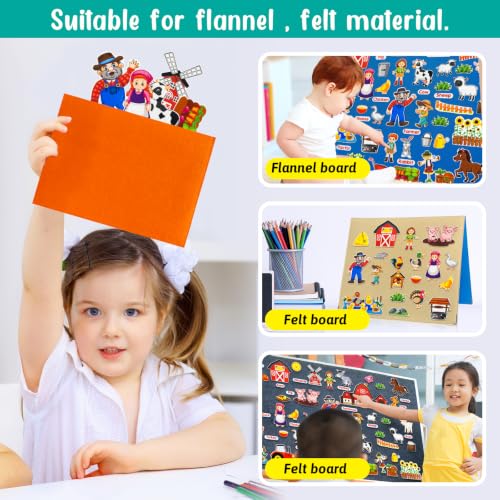 Felt Flannel Board Story Pieces for Toddlers Preschool