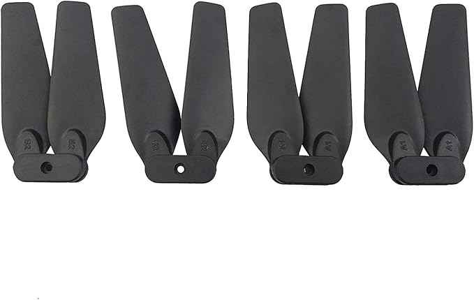Black Accessory kit for E58 S168 JY019 Folding Quadcopter Spare Parts Remote Drone Propeller and Protective Cover and Landing Gear
