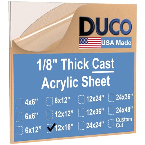 Duco Clear Cast Acrylic Sheets 1