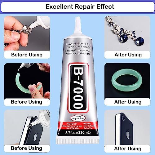 B7000 Adhesive Rhinestones Glue for Crafts (7.39 Fl Oz)