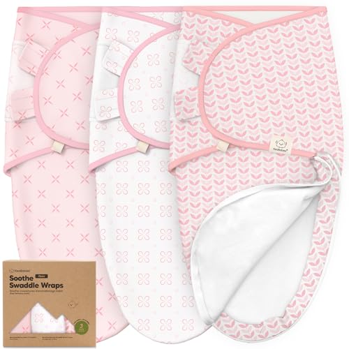 Newborn Swaddles with Zippers (3 Count)