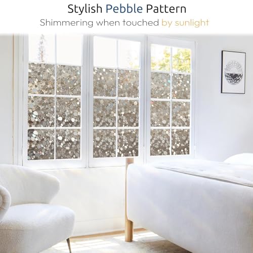 Rainbow Window Privacy Film Decorative (25.83 Sq Ft)