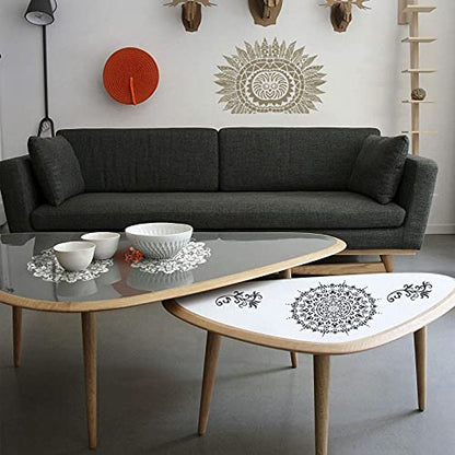 Mandala Stencils (9 Count)