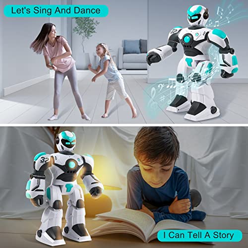 RC Robot Toy Voice & Gesture Control