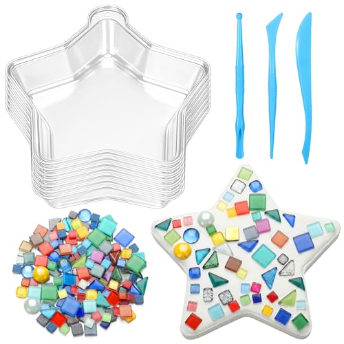 24 Pcs Stepping Stone Kit Includes Concrete Mold (24 Count)