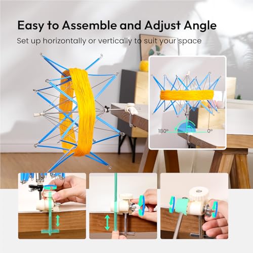 Yarn Swift Stable Umbrella Holder for Skeins