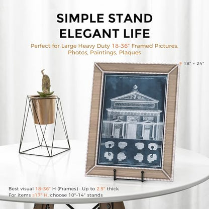 16 Inch Heavy Duty Plate Stand (2 Count)
