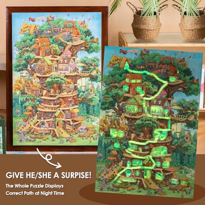 1000 Piece Puzzle for Adults Jigsaw Puzzles (1000 Count)