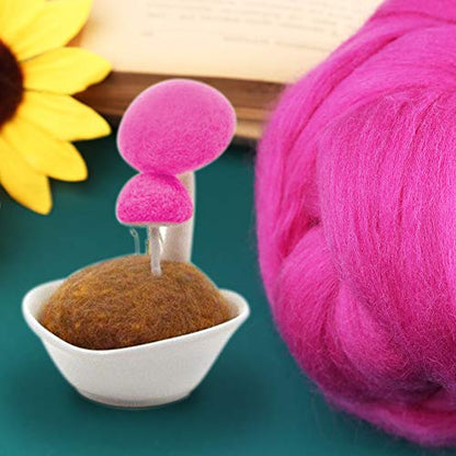 3.53oz Needle Felting Wool Roving Wool for Felting Wool Felting Supplies