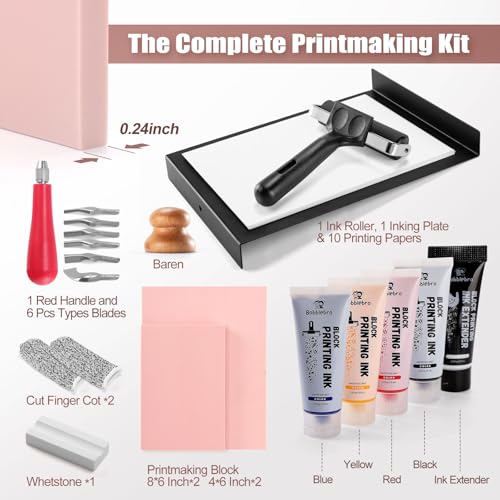 Linocut Kit for Printmaking