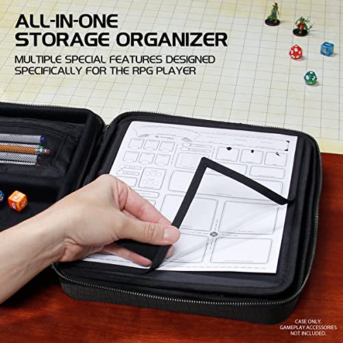 DnD Binder Collector's Edition RPG Organizer Case with Built