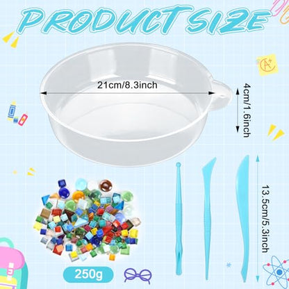 24 Pcs Stepping Stone Kit Includes Concrete Mold (24 Count)