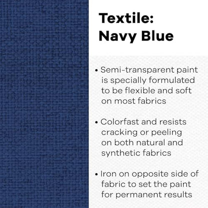 Textile Color Navy Blue (8 Ounce)
