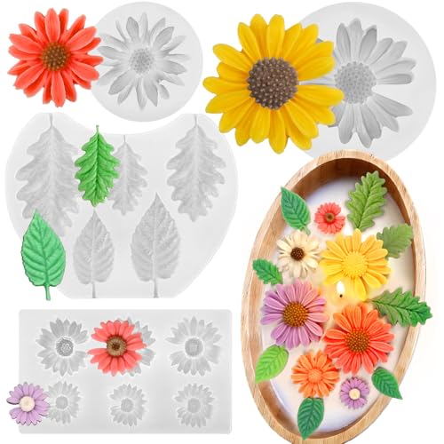 Daisy Candle Molds