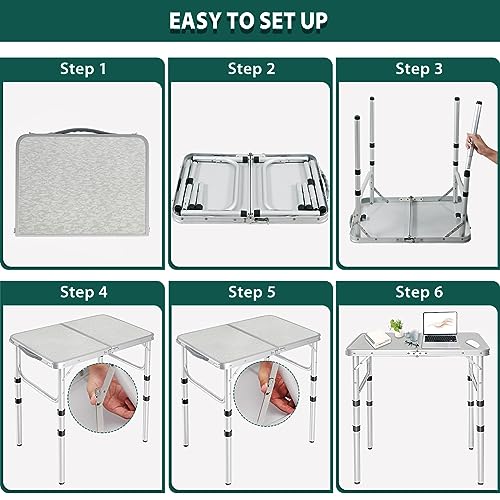 Small Folding Table 2 Feet