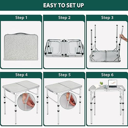 Small Folding Table 2 Feet