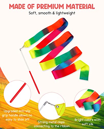 12 Pack Dance Ribbon Party Favors for Kids (12 Count)