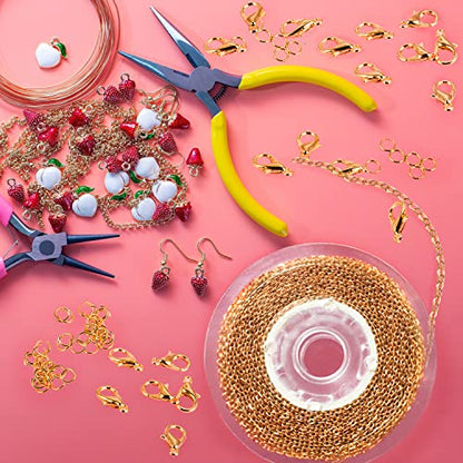 33ft Gold Chain for Jewelry Making Non