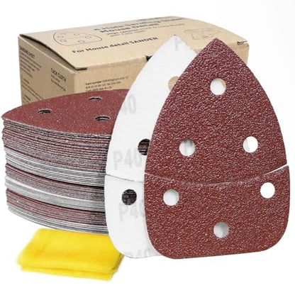 Mouse Sander Sandpaper Assortment 70pcs (70 Count)