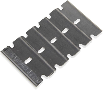 American Line Single Edge Razor Blades - 100-Pack - 0.012" Heavy Duty High Carbon Steel for Extra Durability and Long Life - 66-0448