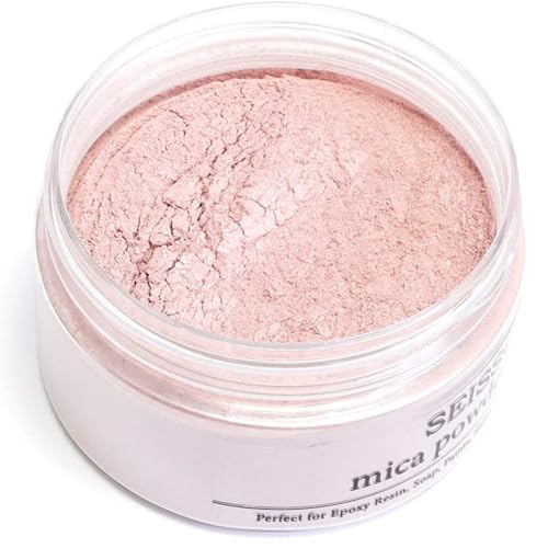 Rose Gold Mica Powder for Epoxy Resin 1.7 oz