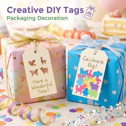 10 PCS Flower Shaped Craft Hole Punch Set for DIY Crafting