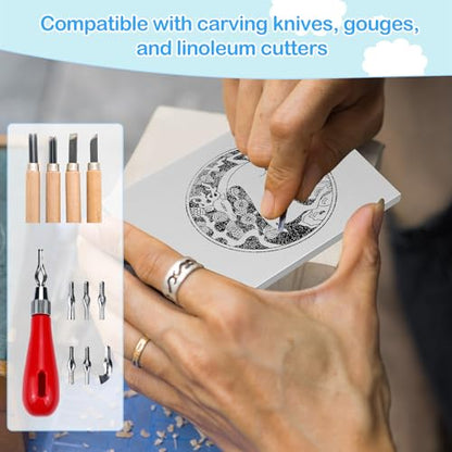 50 Pack Rubber Carving Blocks 4 x 6 Inch (50 Count)