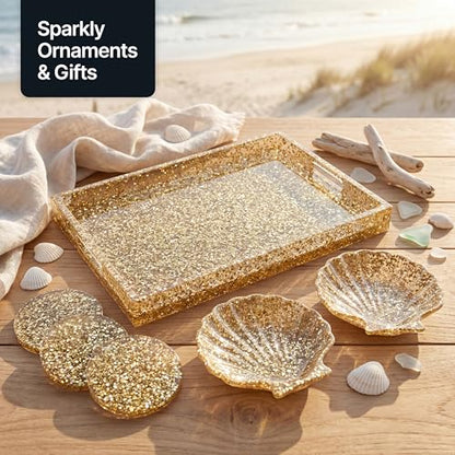 Craft Glitter Shaker Sand Gold 110g Extra Chunky (3.8 Ounce)