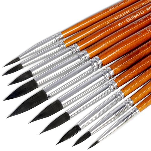 Watercolor Brushes Set (10 Count)