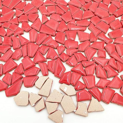 1.1LB Irregular Ceramics Mosaic Tiles (17 Ounce)