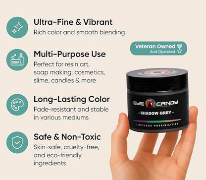 Pigments Premium Grey Mica Powder