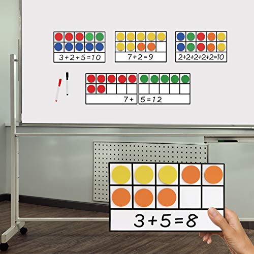 Magnetic Ten Frame Set (5 Count)