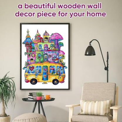 Wooden Jigsaw Puzzles (500 Count)