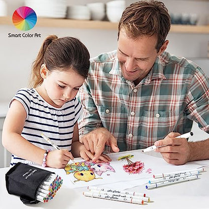 Markers 65 Coloring Markers and 1 Blender (66 Count)