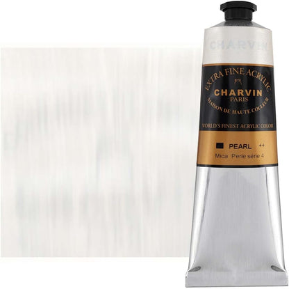 Charvin Extra Fine Professional Artist Acrylic Paint Colors, Nature Themed Hues, 150ml Pearl