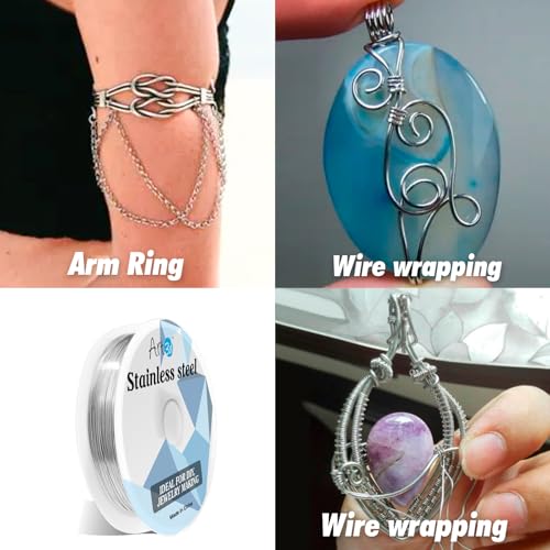 20 Gauge Bendable Soft Stainless Steel Craft Wire (120 Foot)