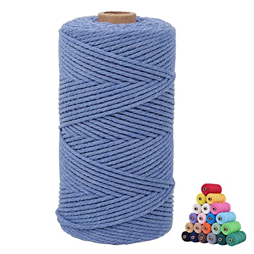 Macrame Cotton Cord 3mm x 109Yards (327 Foot)