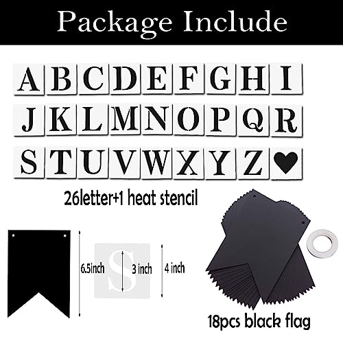 DIY Black Custom Banner Kit