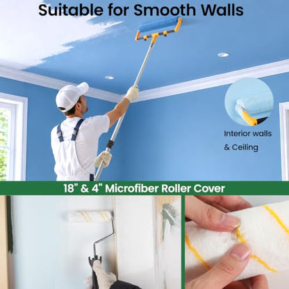 18 Inch Paint Roller Kit