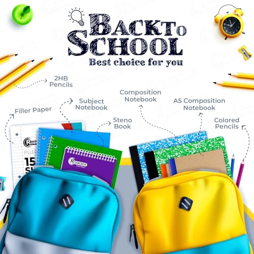 50 Pack Bulk Composition Notebooks (50 Count)