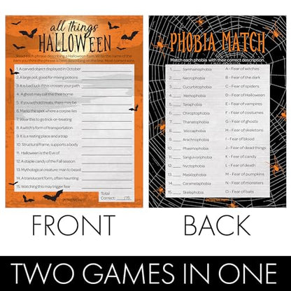 Halloween Games Pack (2 Count)