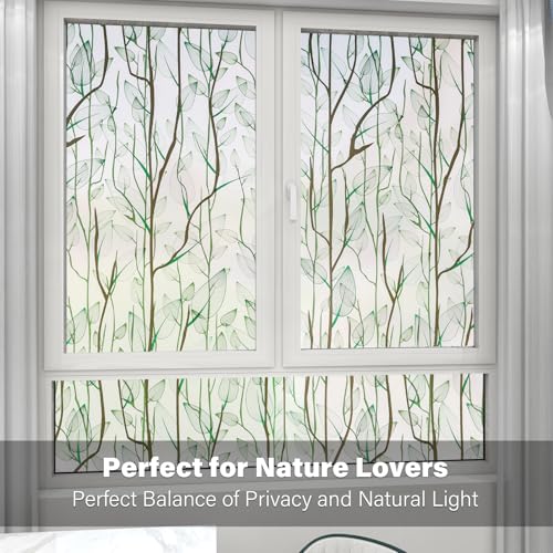 Frosted Glass Window Film Heat Control UV Blocking