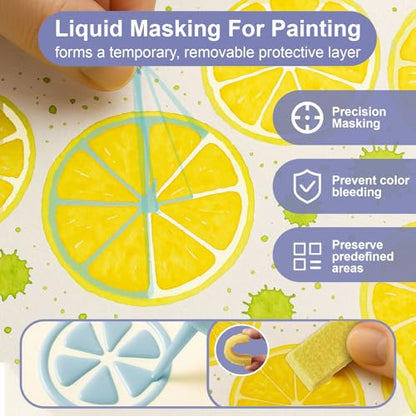120ml Masking Fluid for Art Watercolor Painting
